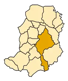 Poziția localității Valderrobres