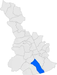 Poziția localității Viladecans
