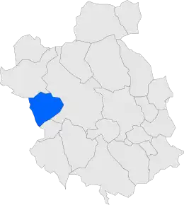 Poziția localității Viladecavalls