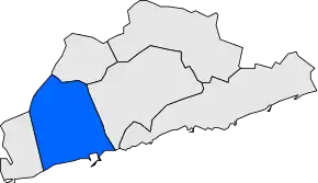 Poziția localității Vilanova i la Geltrú