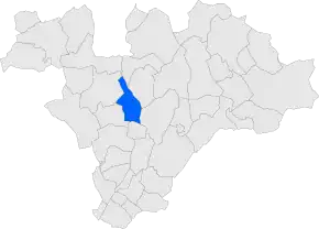 Poziția localității L'Ametlla del Vallès