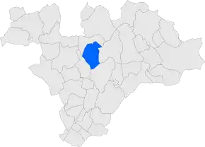 Poziția localității La Garriga