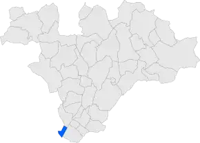 Poziția localității La Llagosta