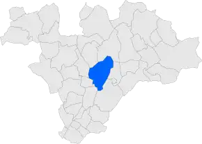 Poziția localității Les Franqueses del Vallès