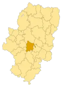 Poziția localității Belchite