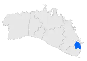 Poziția localității Es Castell