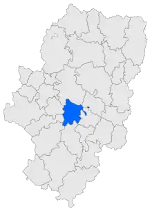 Poziția localității Campo de Belchite