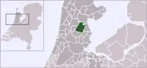 Poziția localității Beemster