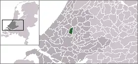 Localizarea fostei comune Bleiswijk