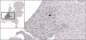 Poziția localității Boskoop