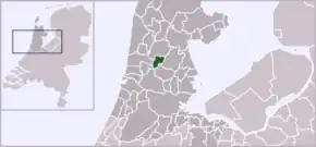 Poziția localității Graft-De Rijp