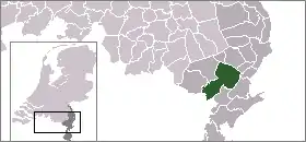 Poziția localității Leudal