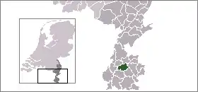 Poziția localității Nuth