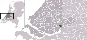 Poziția localității Sliedrecht