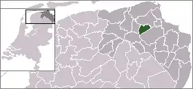 Poziția localității Ten Boer