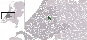 Poziția localității Waddinxveen