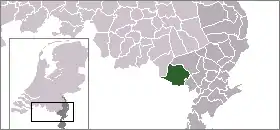 Poziția localității Weert