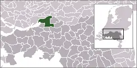 Poziția localității Werkendam