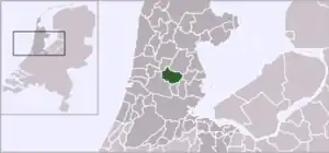 Poziția localității Wormerland