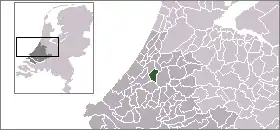 Poziția localității Zoeterwoude