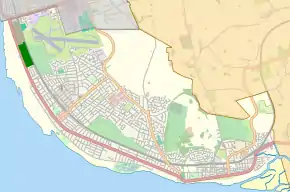 Poziția localității Lytham St Annes