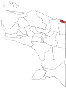 Poziția localității Jayapura