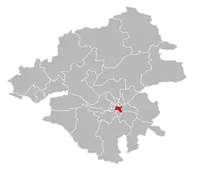 Poziția localității Cantonul Nantes-3