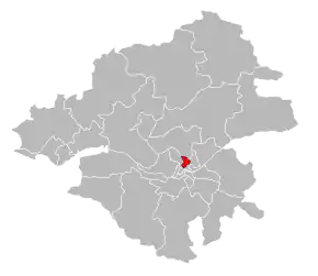 Poziția localității Cantonul Nantes-6