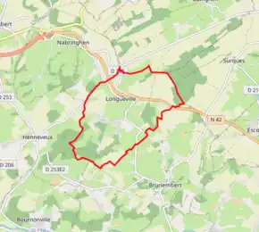 Poziția localității Longueville