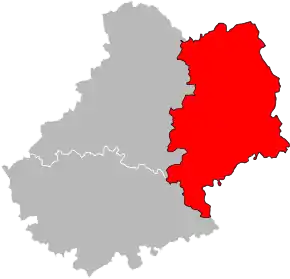 Arondismentul Figeac în cadrul departamentului Lot