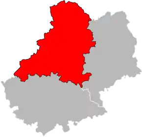 Arondismentul Gourdon în cadrul departamentului Lot