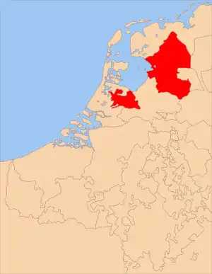 Episcopatul Utrecht în jurul anilor 1350