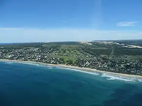 Aerial photo of St Francisbaai