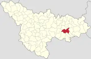 Poziția Municipiului Lugoj în Județul Timiș