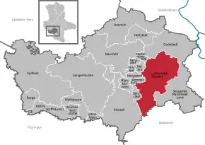 Poziția localității Lutherstadt Eisleben