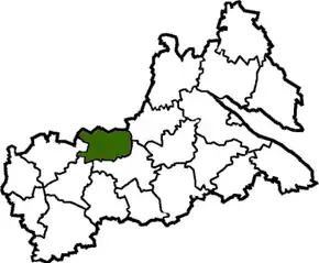 Poziția localității Lîseanka