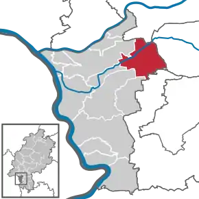 Poziția localității Mörfelden-Walldorf