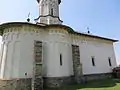 Biserica „Înălțarea Domnului”, văzută de pe latura nordică