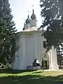 Biserica "Adormirea Maicii Domnului" văzută de pe latura vestică