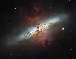 Galaxia M82.