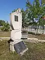 Monument în memoria victimelor regiumului comunist.