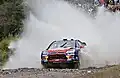 Loeb during the 2008 Rally Argentina