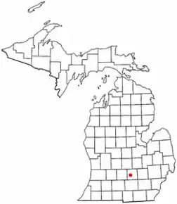 Poziția localității Mason, Michigan