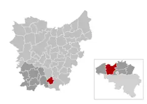 Maarkedal în Provincia Flandra de Vest