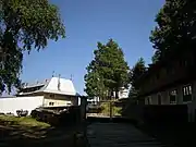 Mănăstirea văzută din exterior