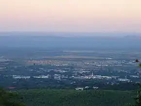 Aerial view of Louis Trichardt