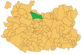 Poziția localității Malagón