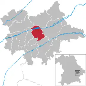 Poziția localității Mamming