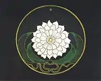 Mandala pictată de Carl Jung.