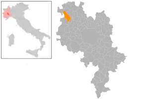 Poziția localității Castelnuovo Don Bosco